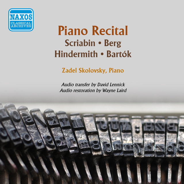 4 Sonatas for Piano