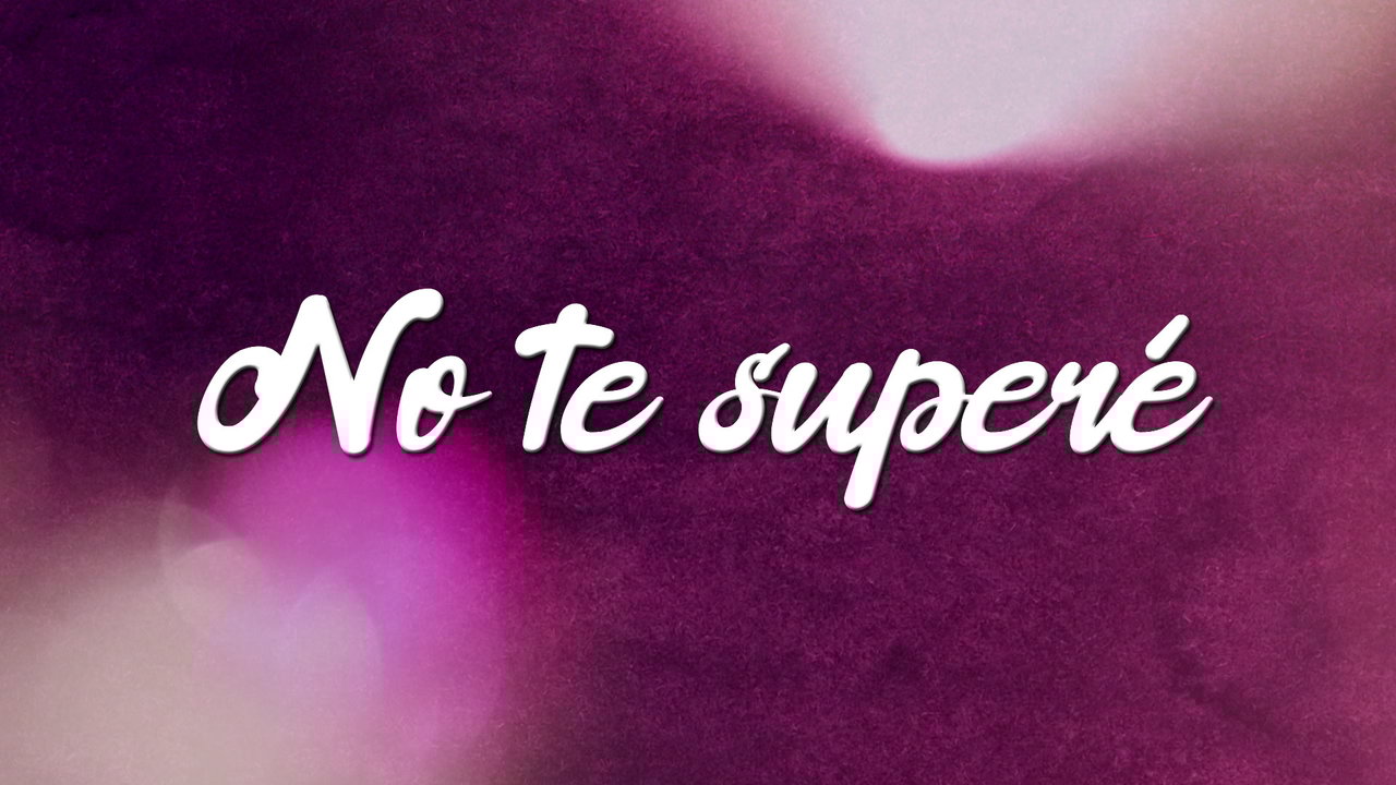No Te Superé