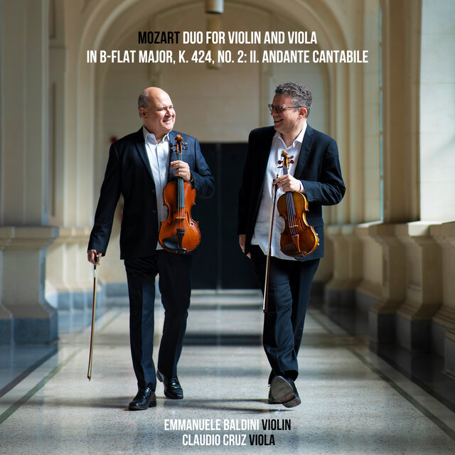 Duo for Violin and Viola in B-Flat Major, K. 424, No. 2: II. Andante Cantabile