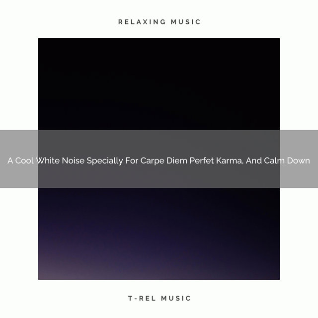 A Cool White Noise Specially For Carpe Diem Perfet Karma, And Calm Down