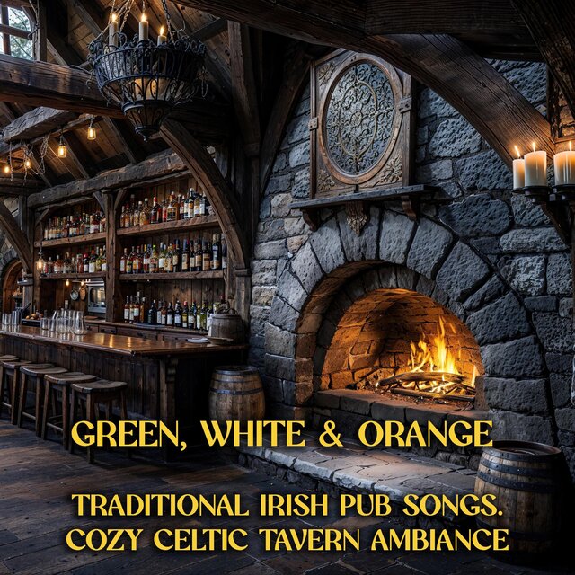 Green, White & Orange