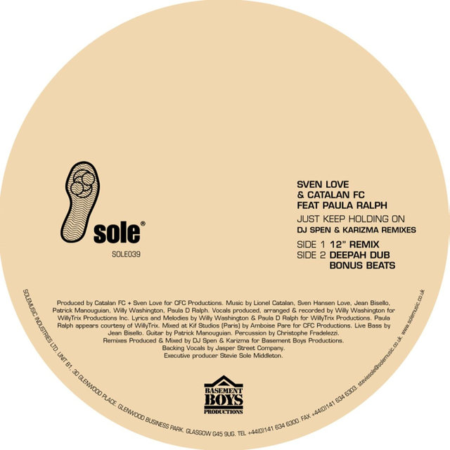 Just Keep Holding On (Dj Spen Remixes)