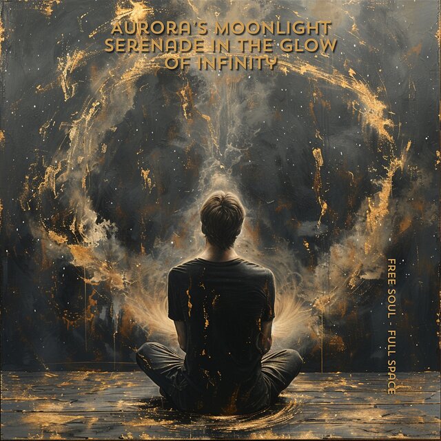 Aurora’s Moonlight Serenade in the Glow of Infinity
