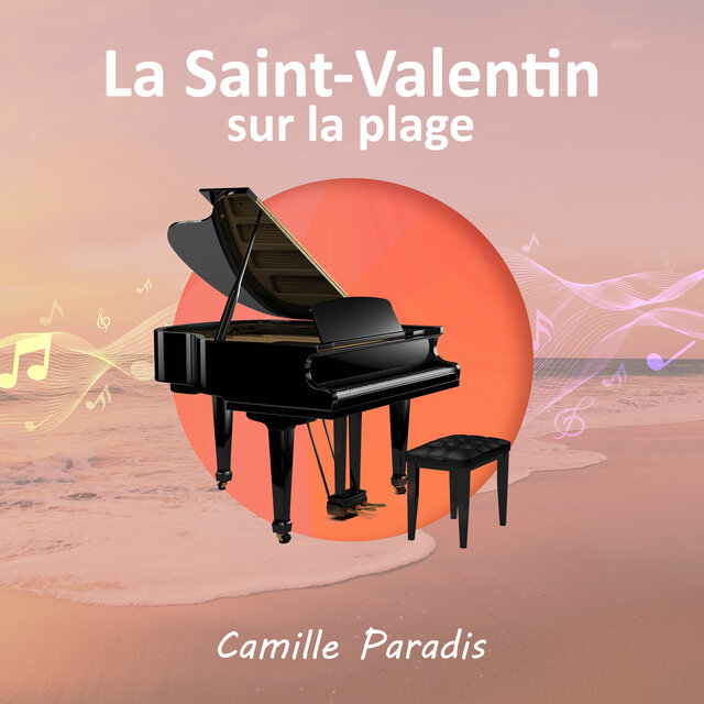 La Saint-Valentin sur la plage