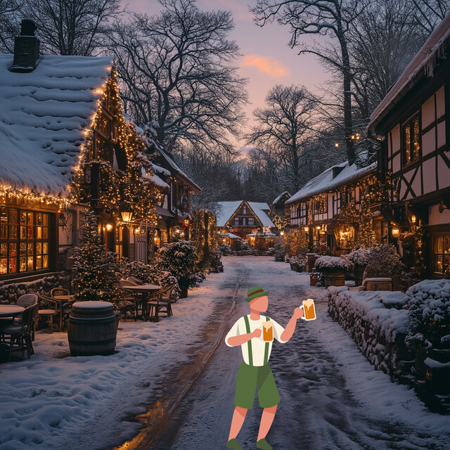 Bier Für Alle Am Weihnachtstag