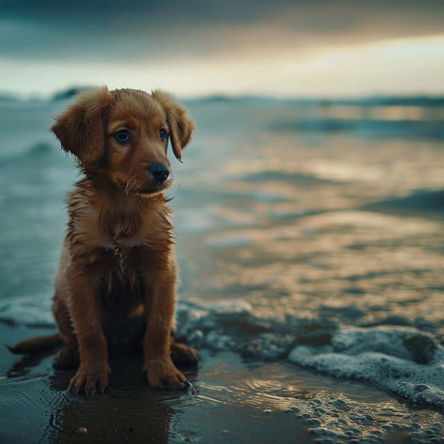 Océanos Calmantes: Serenidad De La Música Para Mascotas