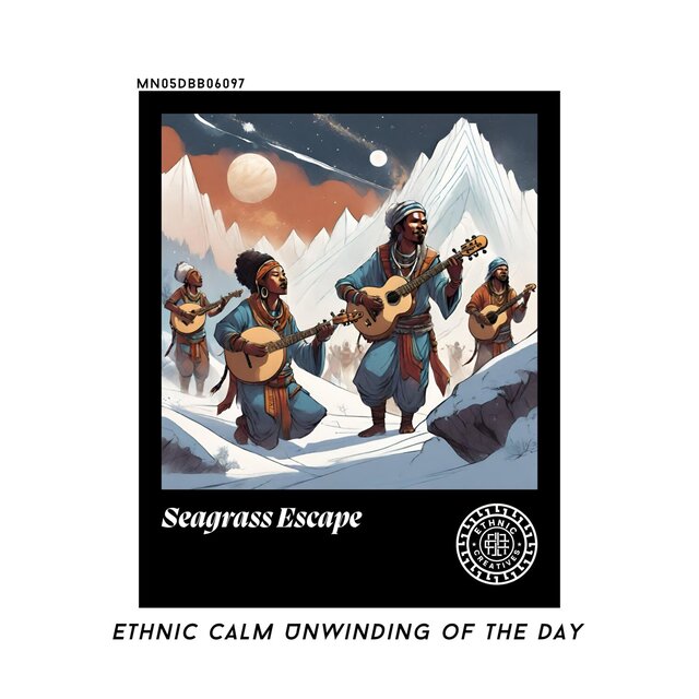 Seagrass Escape: Ethnic Calm Unwinding of the Day