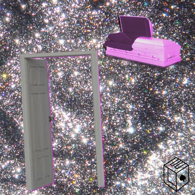 Iced Out Casket