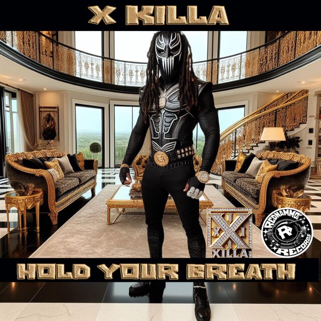Cover art for album HOLD YOUR BREATH (2.0 Version) (feat. Commander) by X Killa
