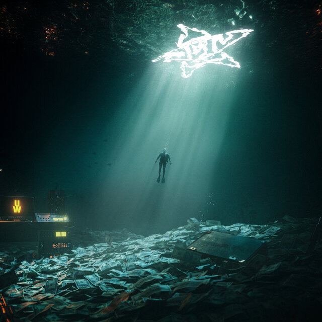 Cover art for album Underwater by Dei V