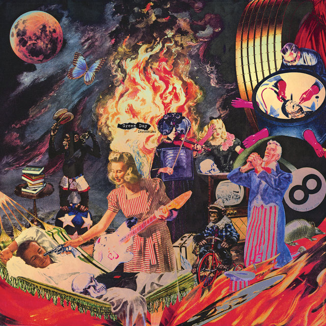 Cover art for album Insomniac (25th Anniversary Deluxe Edition) by Green Day