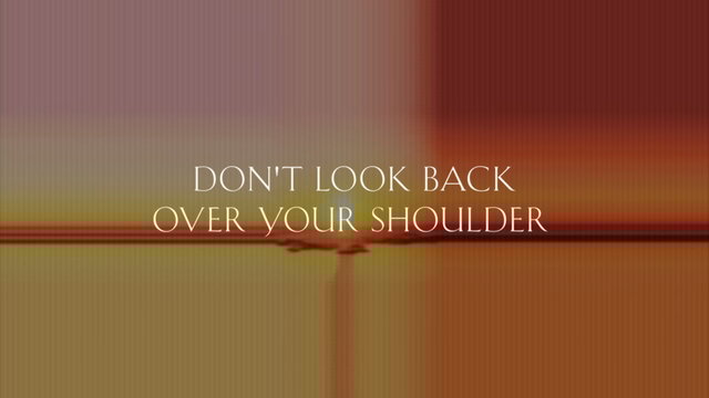 Over Your Shoulder (Lyric Video)