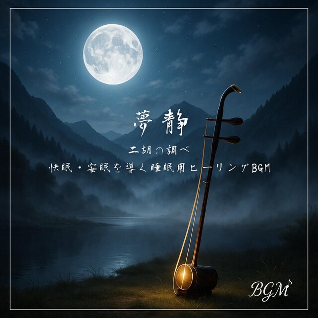 【夢静（Mujou）】二胡の調べ — 快眠・安眠を導く睡眠用ヒーリングBGM