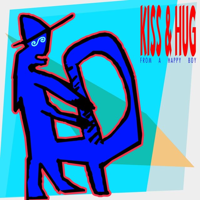 Kiss & Hug from a Happy Boy