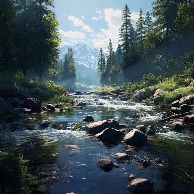 River Ambiance: Calming Work Environment Music
