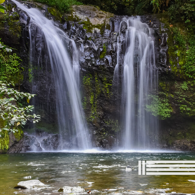 Soothing Sounds of Waterfall