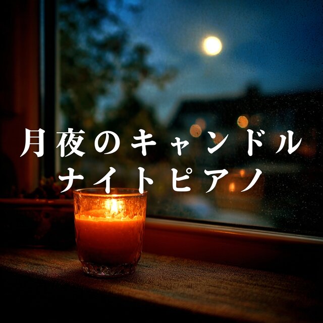 Candlelight Piano on a Moonlit Night