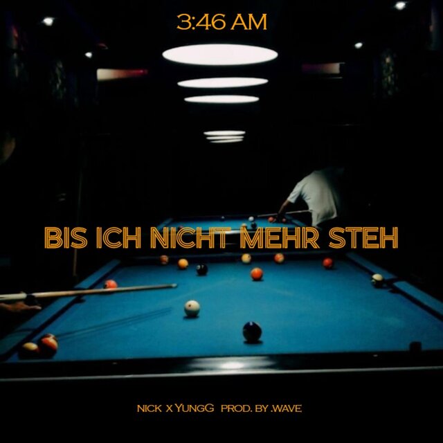 bis ich nicht mehr steh