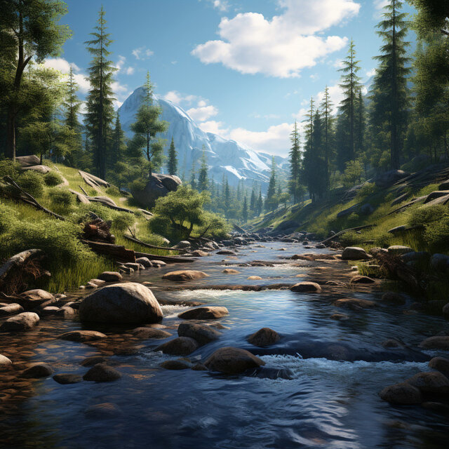 Enhance Focus and Productivity with Flowing Waters
