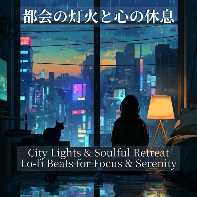 都会の灯火と心の休息：集中と安らぎのためのLo-fi Beats - City Lights & Soulful Retreat: Lo-fi Beats for Focus & Serenity (Study, Sleep, Relax BGM)