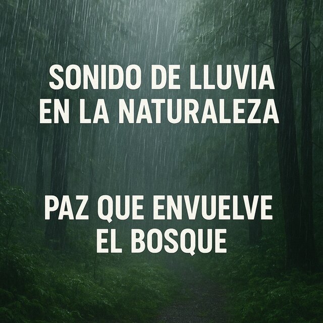 Sonido de Lluvia en la Naturaleza, Paz que Envuelve el Bosque