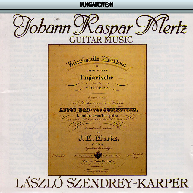 Mertz, J.K.: Guitar Music