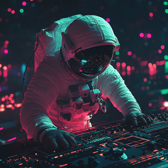 Floating on the Moon - Lo-Fi Hip-Hop From Space