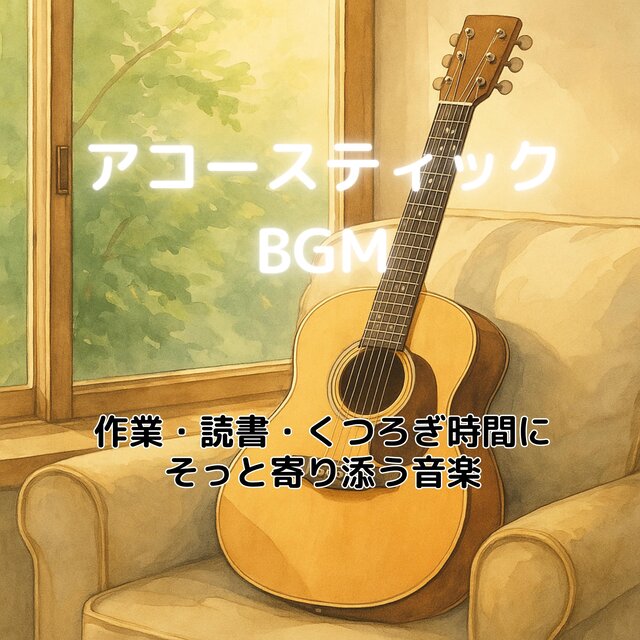 アコースティックBGM　作業・読書・くつろぎ時間にそっと寄り添う音楽