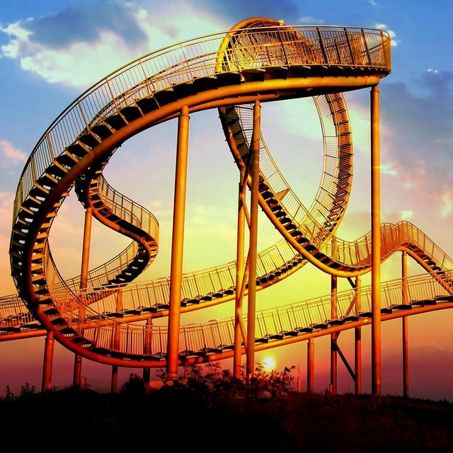 Electronic Rollercoaster