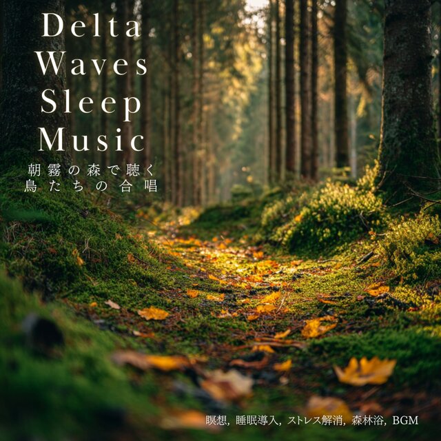 Birdsong in the Morning Mist Forest - Meditation, Sleep Aid, Stress Relief, Forest Bathing, Music, Delta Waves Sleep Music