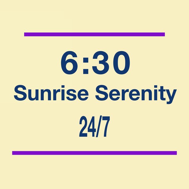 6:30 SUNRISE SERENITY Ukulele with the gentle morning yoga & meditation melody