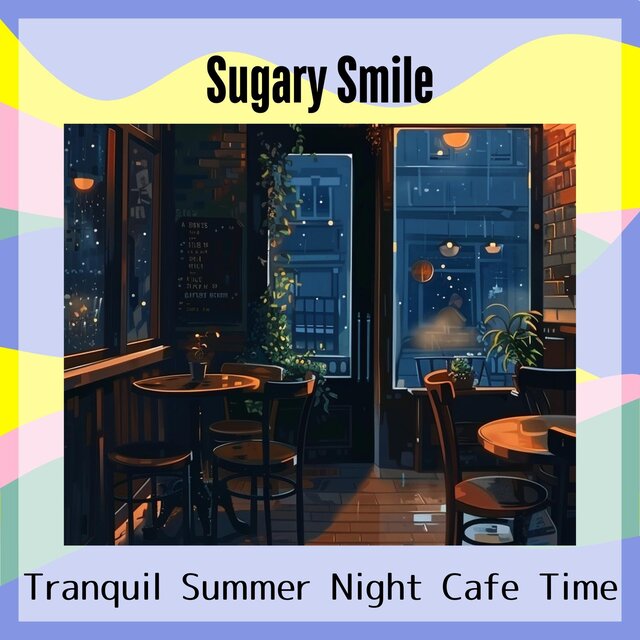 Tranquil Summer Night Cafe Time