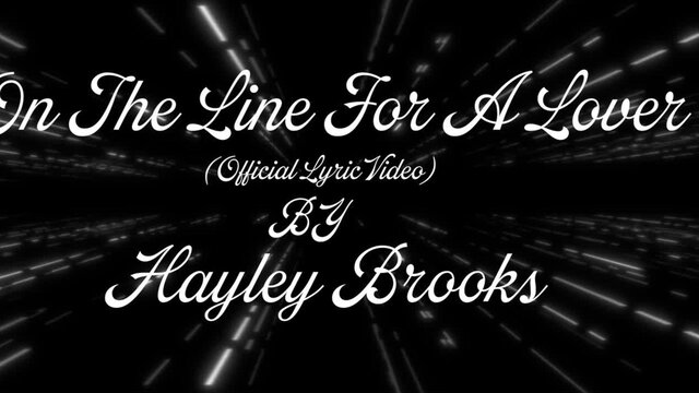 On The Line For A Lover (Lyric Video)