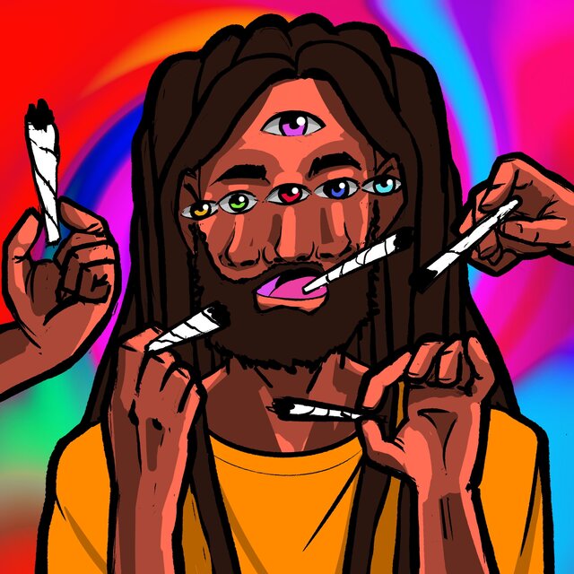 Cover art for album BIG BLNTS by THE JAHZ