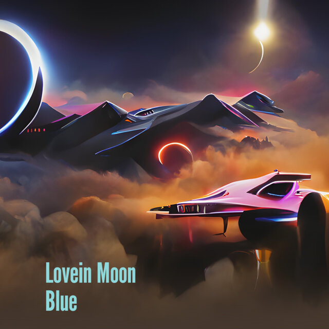 Lovein Moon Blue