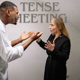 Tense Meeting