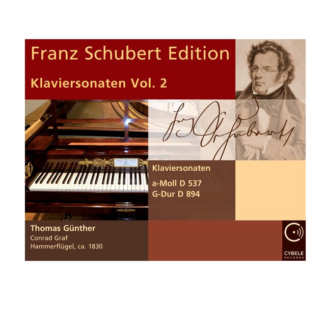 Franz Schubert Edition: Klaviersonaten Vol. 2 - Sonaten in a-Moll D 537 und G-Dur D 894