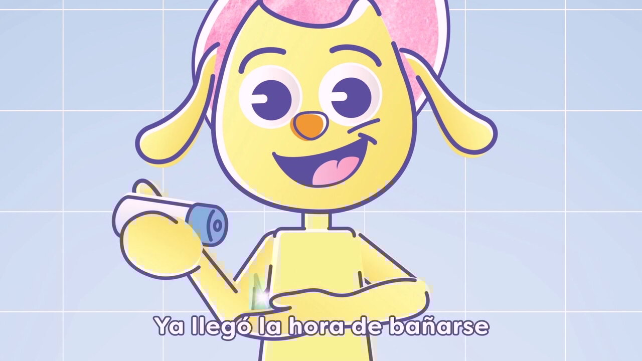 Hora del baño en inglés