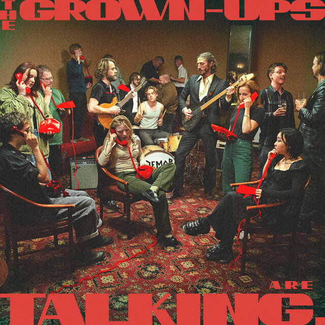 Cover art for album The Grown-Ups Are Talking by Demob Happy