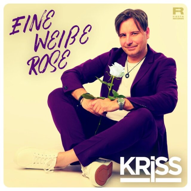 Eine weiße Rose