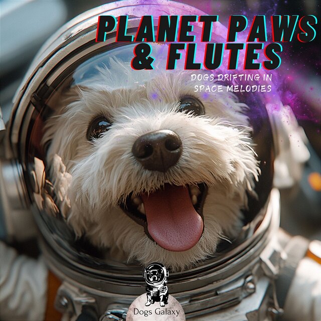 Planet Paws & Flutes: Dogs Drifting in Space Melodies