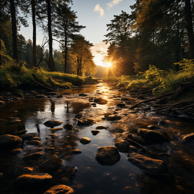 Santuario Tranquilo: Melodías Meditativas Inspiradas En La Naturaleza