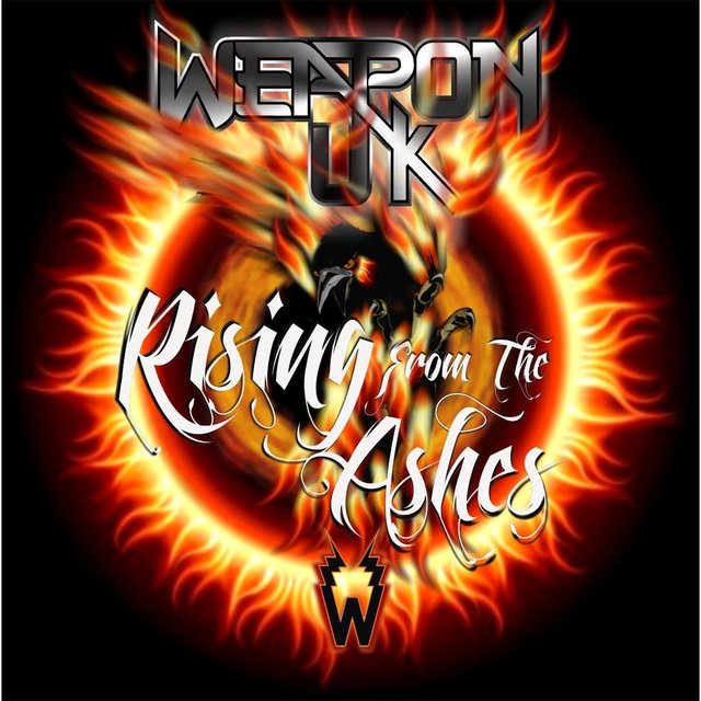 Cover art for album Rising from the Ashes by Weapon Uk