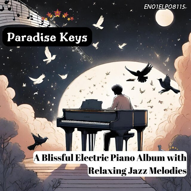 Paradise Keys: A Blissful Electric Piano Album with Relaxing Jazz Melodies