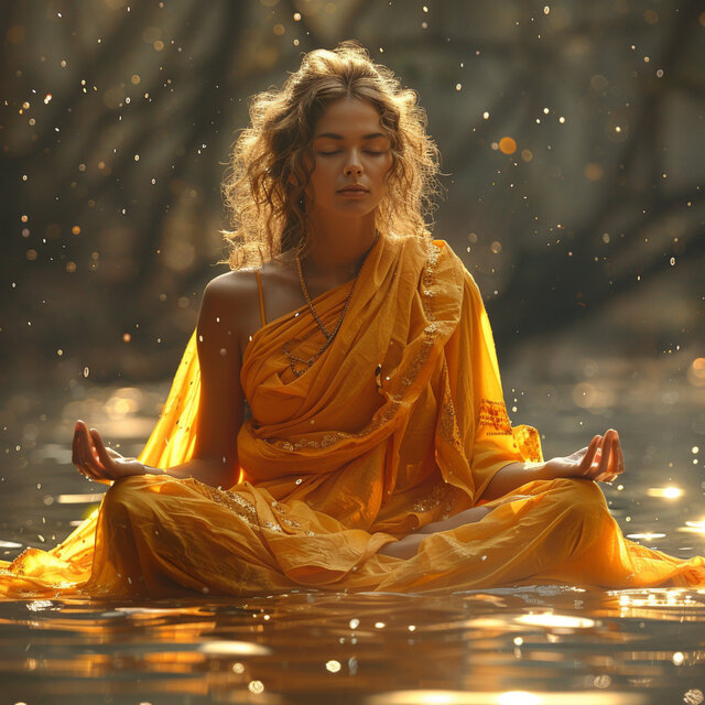 Práctica De Yoga Con Música Ambiental: Ecos Tranquilos De Om