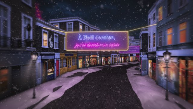 Last Christmas (French Lyric Video)