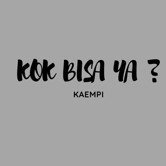 KOK BISA YA ?