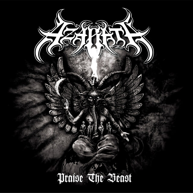 Cover art for album Praise The Beast by Azarath