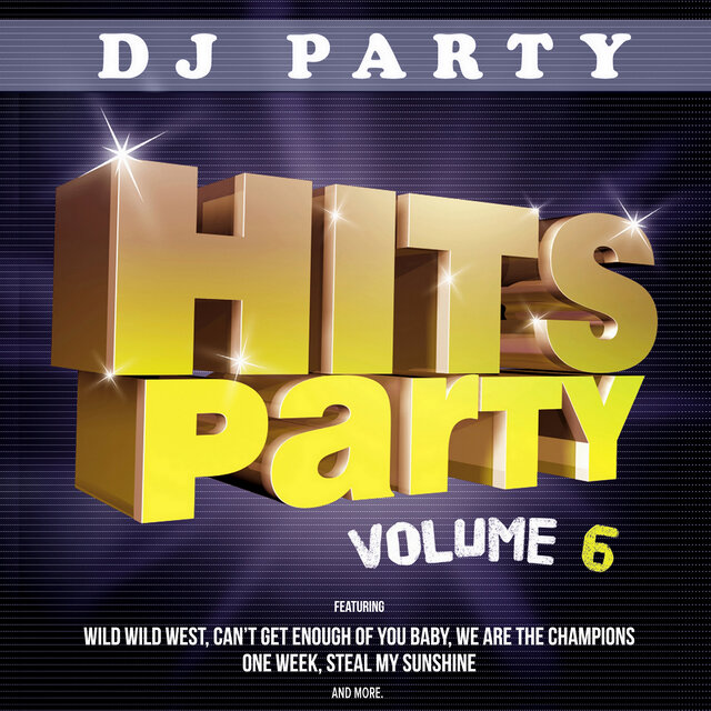 Cover art for album Hits Party, Vol. 6 by DJ Party