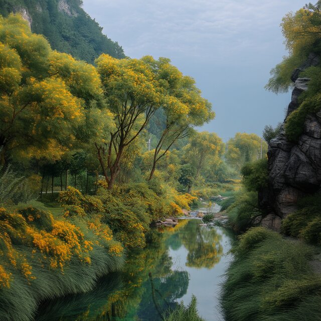 Evening Forest Ty